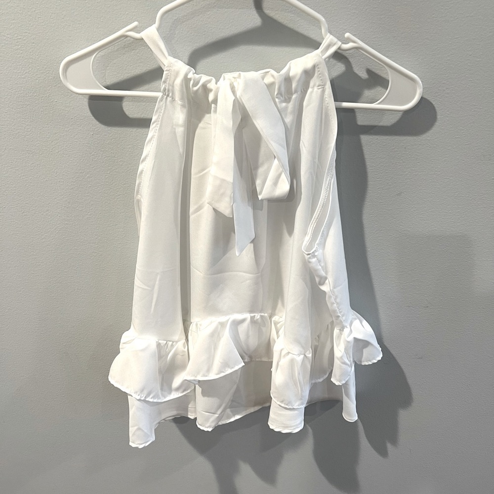 Amazon Ruffled Tank Top - Picture 2 of 3